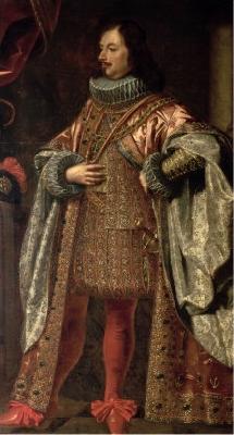 Justus Sustermans Portrait of Vincenzo II Gonzaga oil painting image